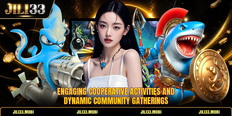 Engaging cooperative activities and dynamic community gatherings Engaging cooperative activities and dynamic community gatherings