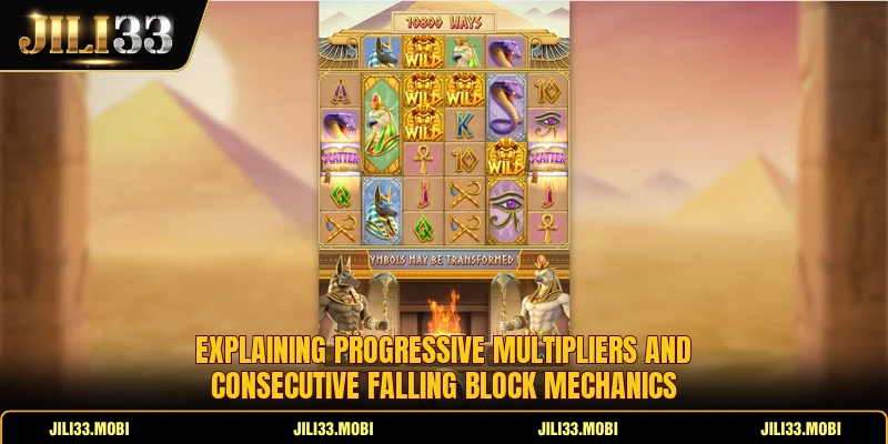 Explaining progressive multipliers and consecutive falling block mechanics Explaining progressive multipliers and consecutive falling block mechanics