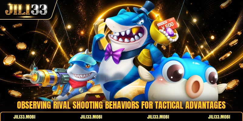 Observing rival shooting behaviors for tactical advantages