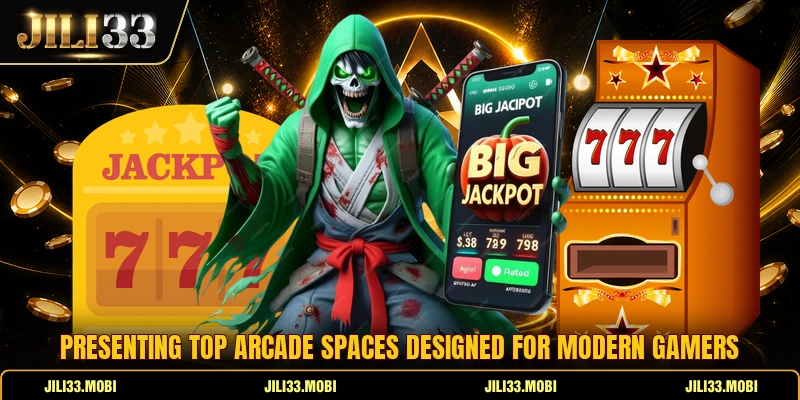 Presenting top arcade spaces designed for modern gamers Presenting top arcade spaces designed for modern gamers