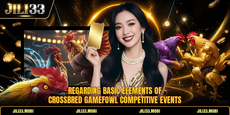 Regarding basic elements of crossbred gamefowl competitive events